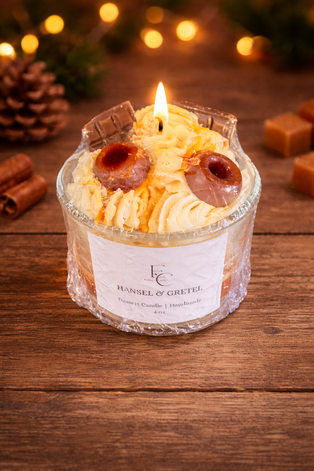 Caramel Dream Dessert Candle