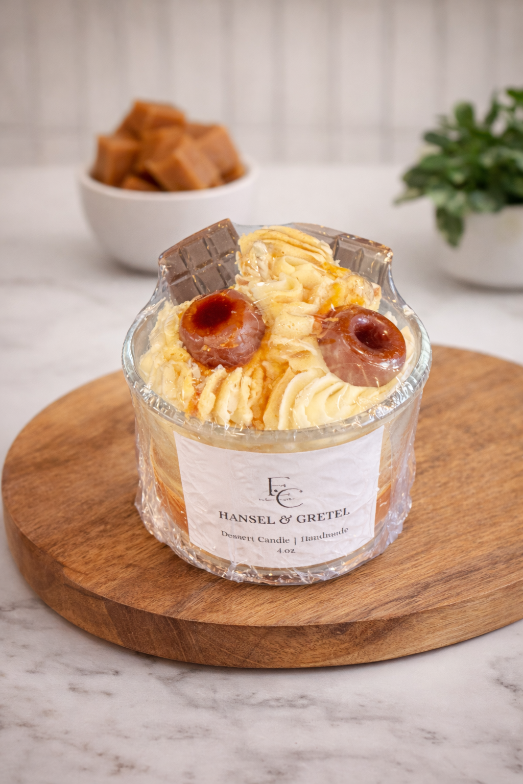 Caramel Dream Dessert Candle