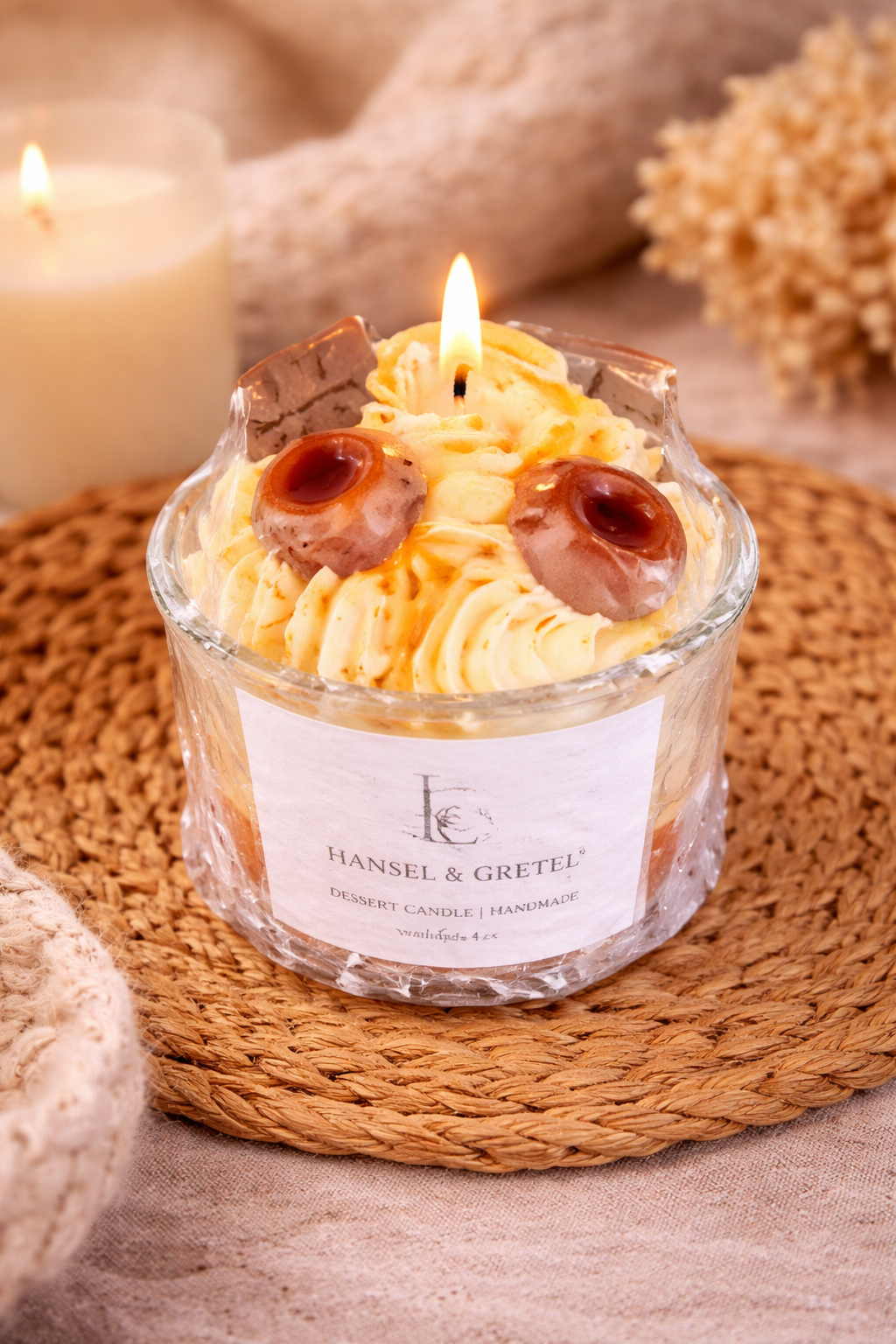 Caramel Dream Dessert Candle