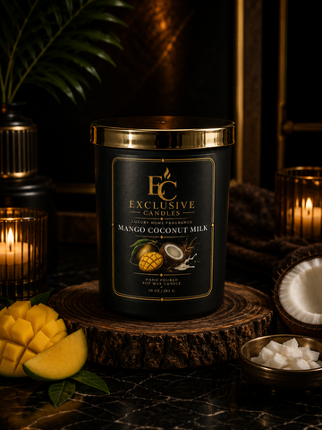 Mango Coconut Milk Luxury Scented Candle