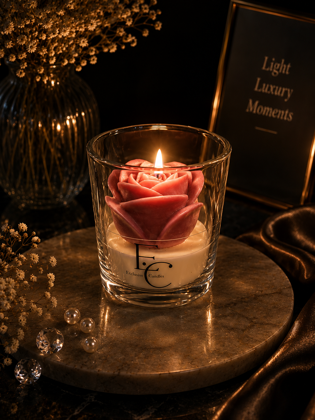 Rose Luxe Candle