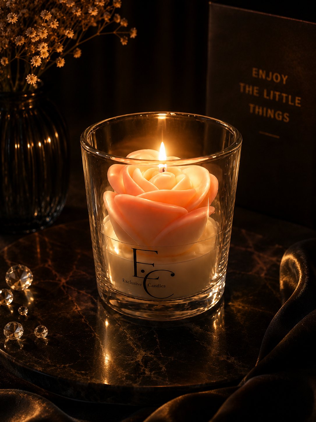 Rose Luxe Candle