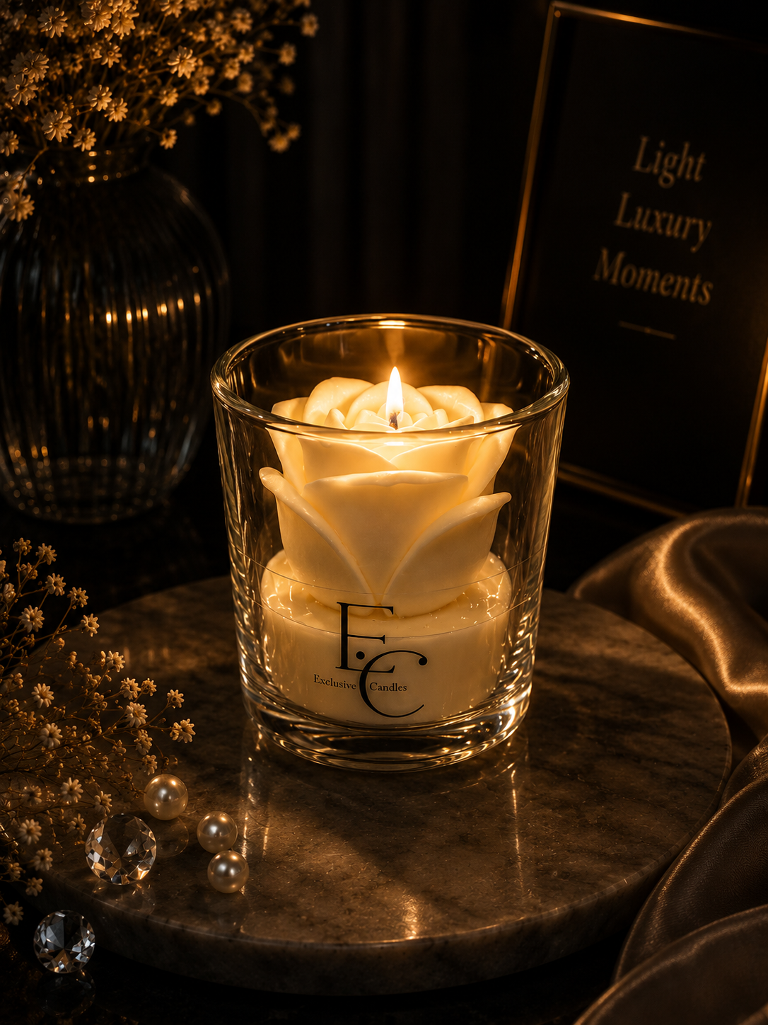 Rose Luxe Candle