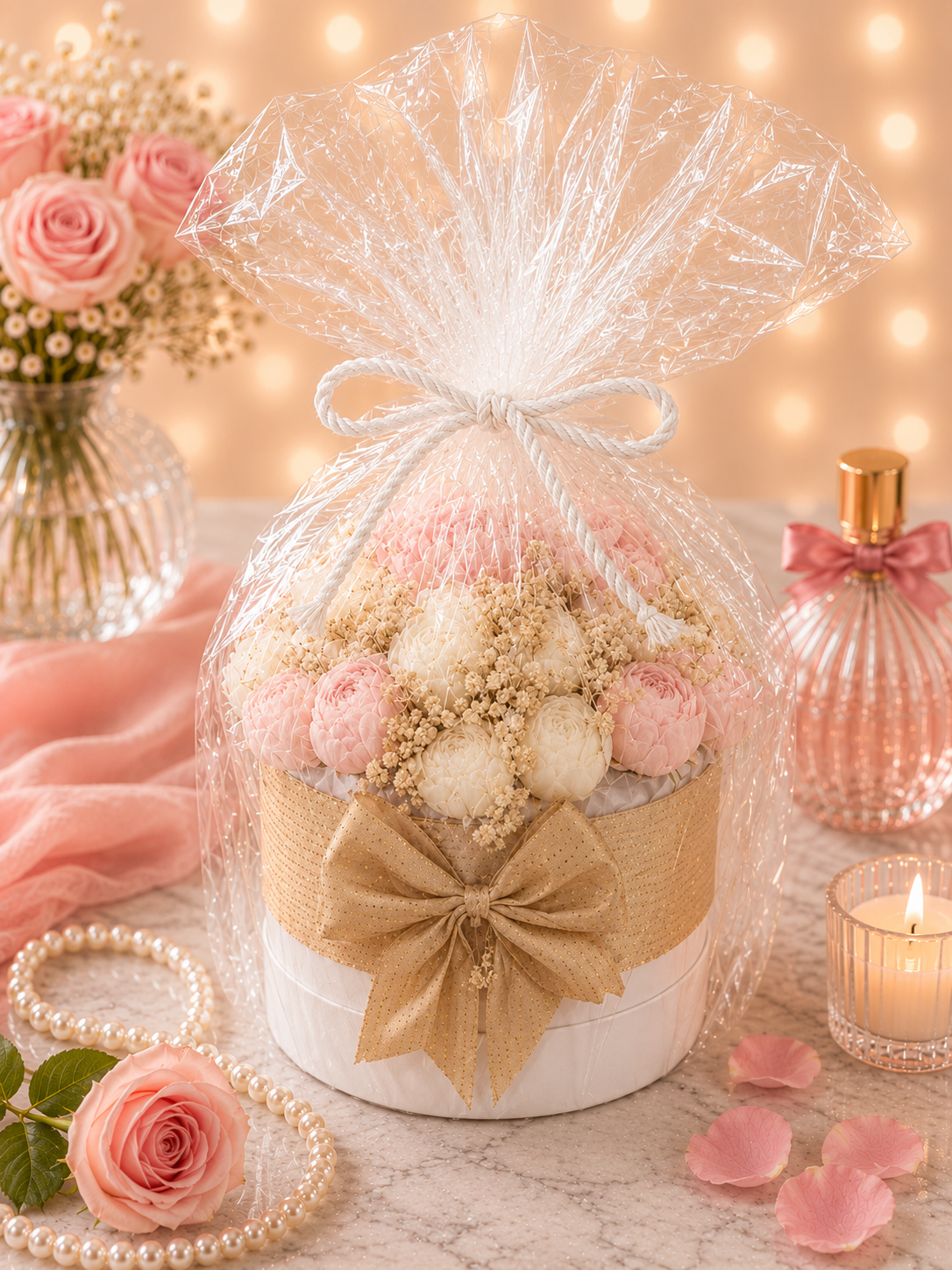 Luxury Soap Flower Box