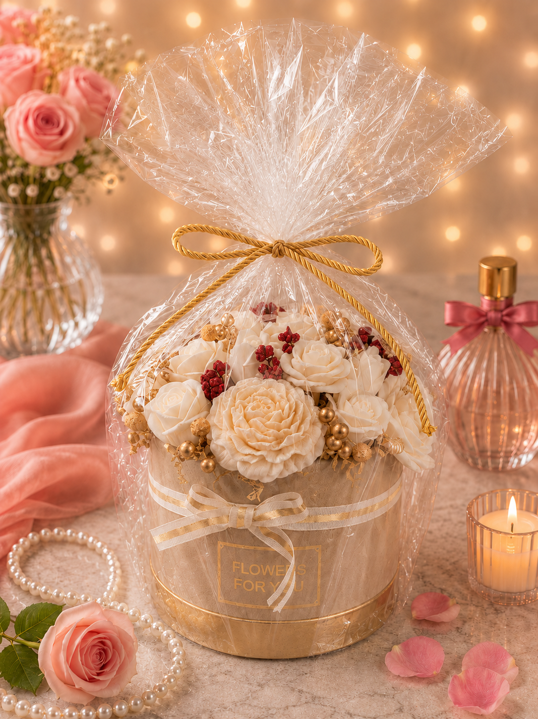 Golden Ivory Bloom