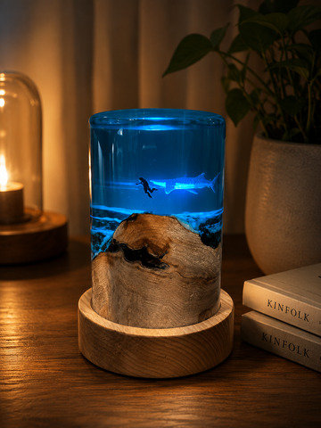 Ocean Abyss Resin Lamp