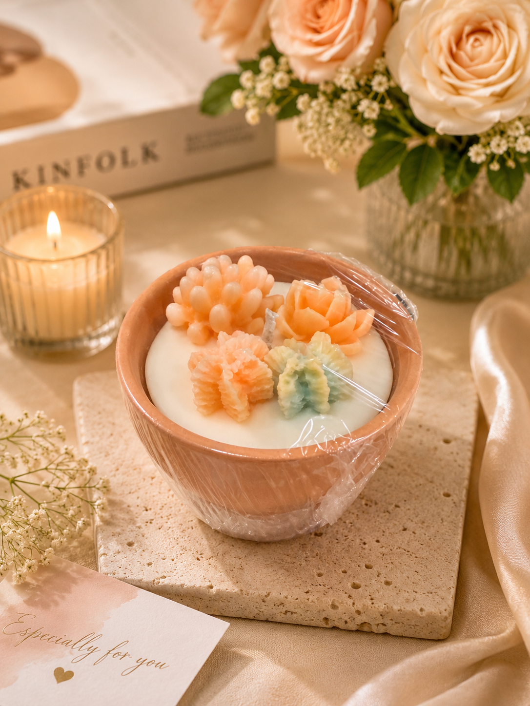 Peach Blossom Candle