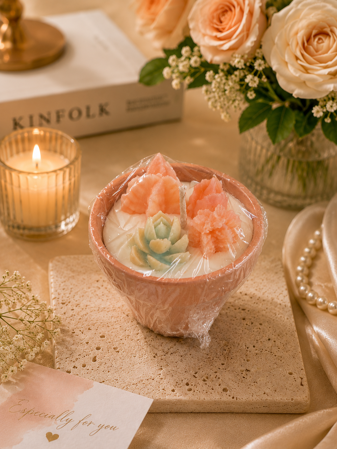 Peach Petal Candle