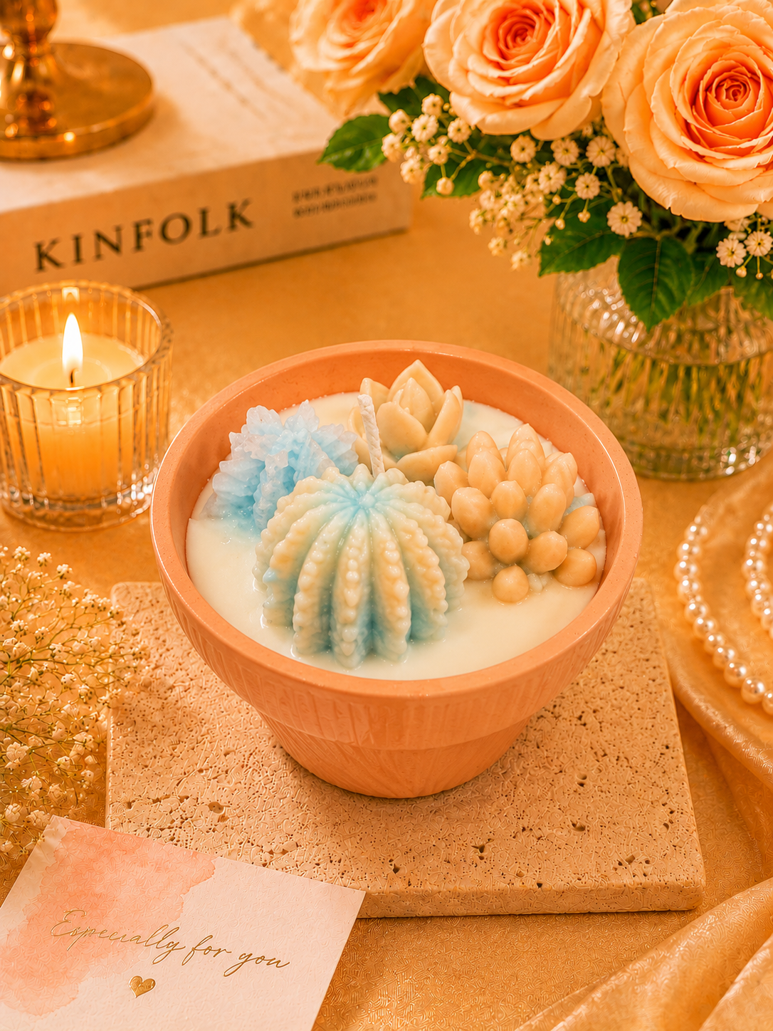 Coral Reef Candle